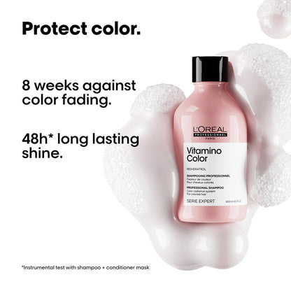 LOreal Professionnel Series Expert Resveratrol Vitamino Color Shampoo (300ml)