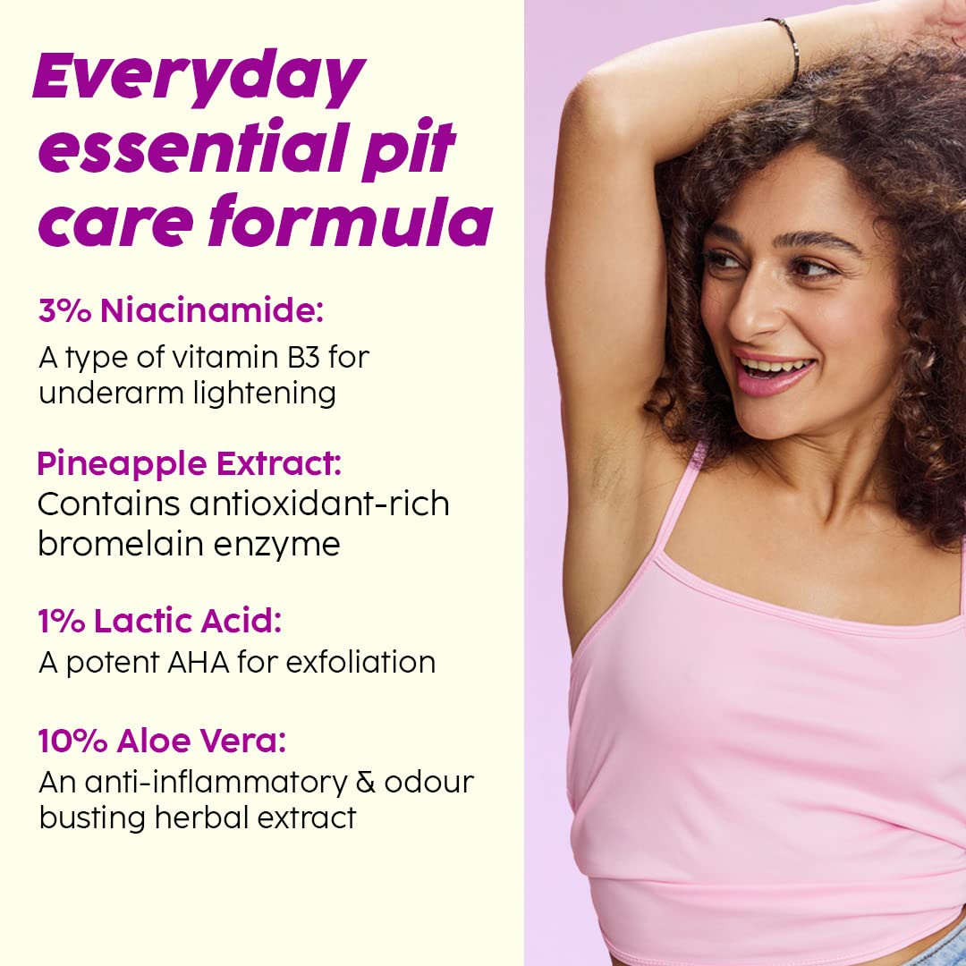 PLIX - THE PLANT FIX Pineapple Underarm Depigmentation Serum Spray | For Dark Underarms & Hyperpigmentation 100gm