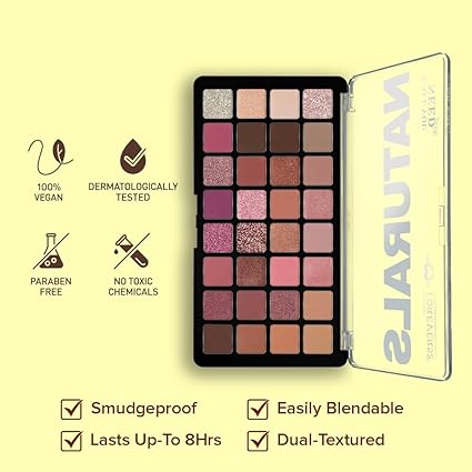 Daily Life Forever52 Naturals Eyeshadow Palette, Highly Pigmented and Blendable, Matte and Shimmer Finish (48g) Radiant Prism-05