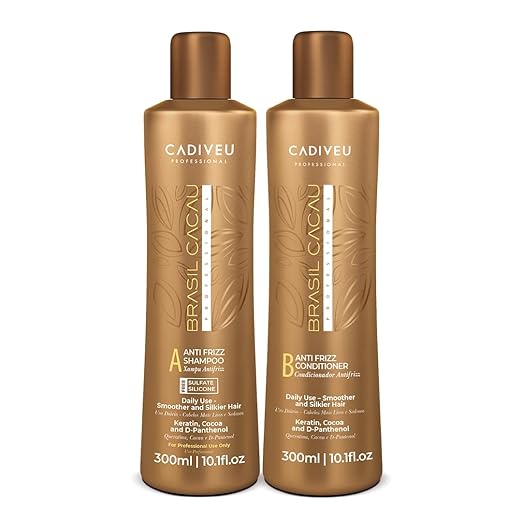 CADIVEU Generic Professional Brasil Cacau Anti Frizz Shampoo + conditioner 300 ml