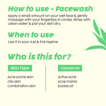 Plix Jamun Cleanser & 2% Salicylic Acid Serum With Smoothie Moisturizer Combo l Detoxifies The Skin l Reduces Active Acne l Fades Blemishes