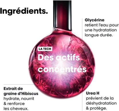 L'Oréal Professionnel Curl Expression shampoo 300ml, Glycerin+Urea H+ Hibiscus Seed