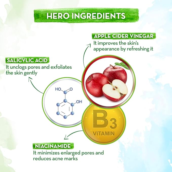 Mamaearth Oil Free Face Wash For Oily Skin, With Apple Cider Vinegar & Salicylic Acid For Acne-Prone Skin 100 Ml