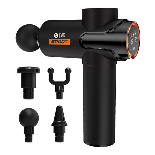 Beardo Deep Tissue Massage Gun | Sports Massager | Full Body Massager Machine for Pain Relief | 99 Performance Modes | Massage Machine for Body Pain