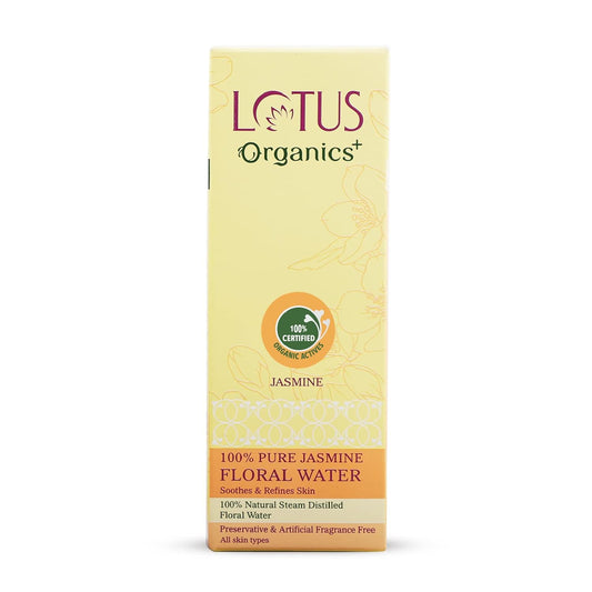 Lotus Organics+ 100% Pure Jasmine Floral Water 50ml