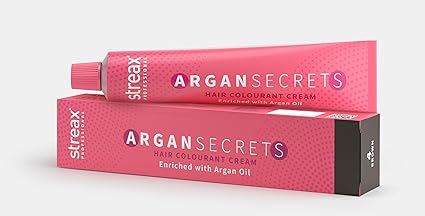 Streax Professional Argan Secrets Hair Colourant Cream - Brown 4 (60gm)