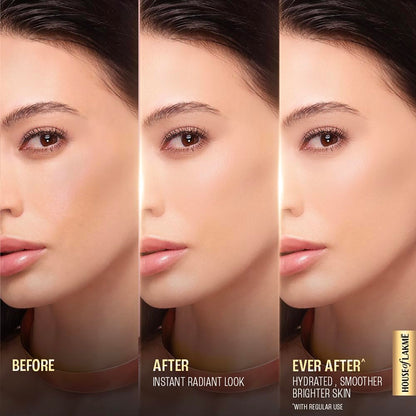 LAKMÉ Makeup+Skincare Vit C Superglow Skin Perfecting Natural Liquid Tint, Medium Coverage, Neutral Almon N340
