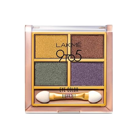 Lakme 9 To 5 Eye Quartet Eyeshadow - Tanjore Rush (7gm)