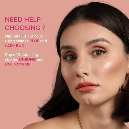Daily Life Forever52 Backstage Essential: 8-Color Blush Palette| Ultra Blendable & Highly Pigmented Blush (32g)