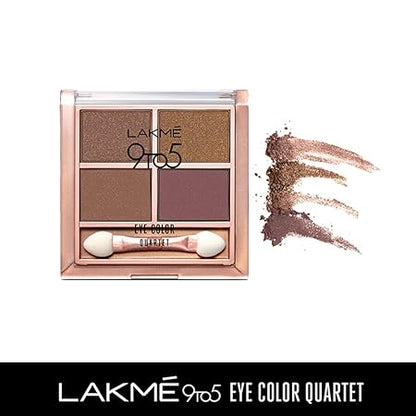 Lakme 9 To 5 Eye Quartet Eyeshadow - Silk Route (7gm)