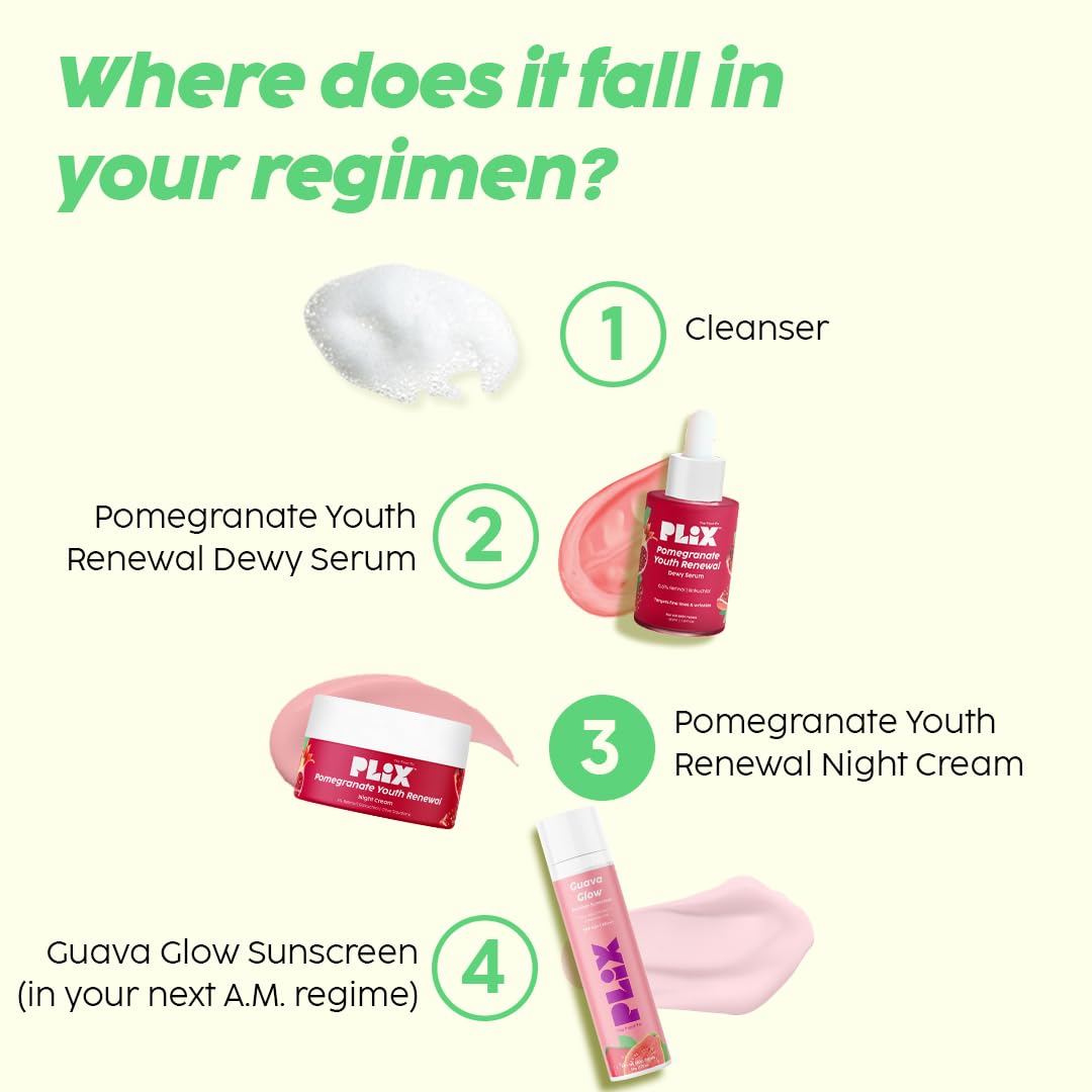 PLIX - THE PLANT FIX Pomegranate Collagen Bounce Serum (30ml) For Reducing Fine Lines & Wrinkles