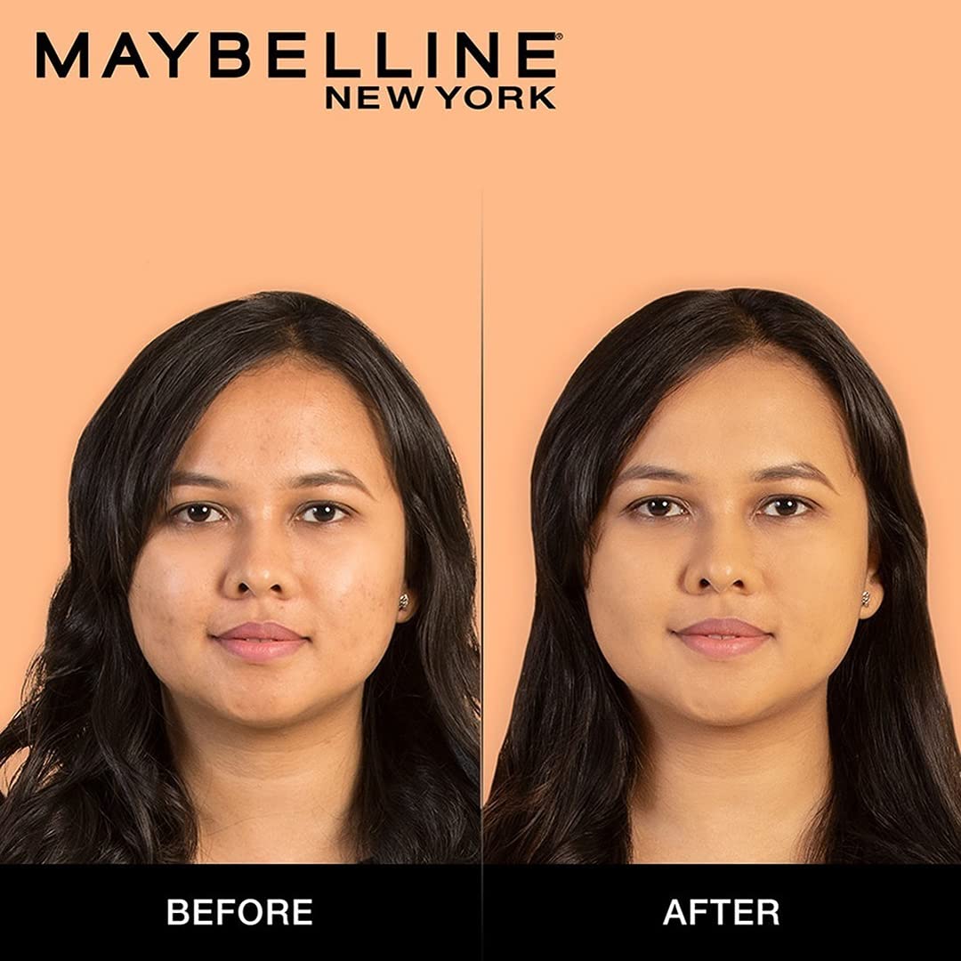 Maybelline New York Liquid Foundation, Matte & Poreless, Full Coverage Blendable Normal to Oily Skin, 230 Natural Buff, 18ml