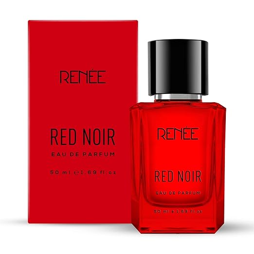 RENEE Red Noir Eau De Parfum 50ml, Bold Long Lasting Premium Luxury Fragrance with Fruity, Floral & Spicy Notes, Gift For All Occasions