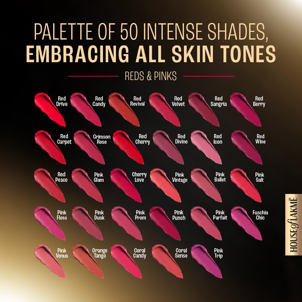 Lakme Forever Matte Liquid Lip Colour - 09 Pink Peach, 5.6 ml