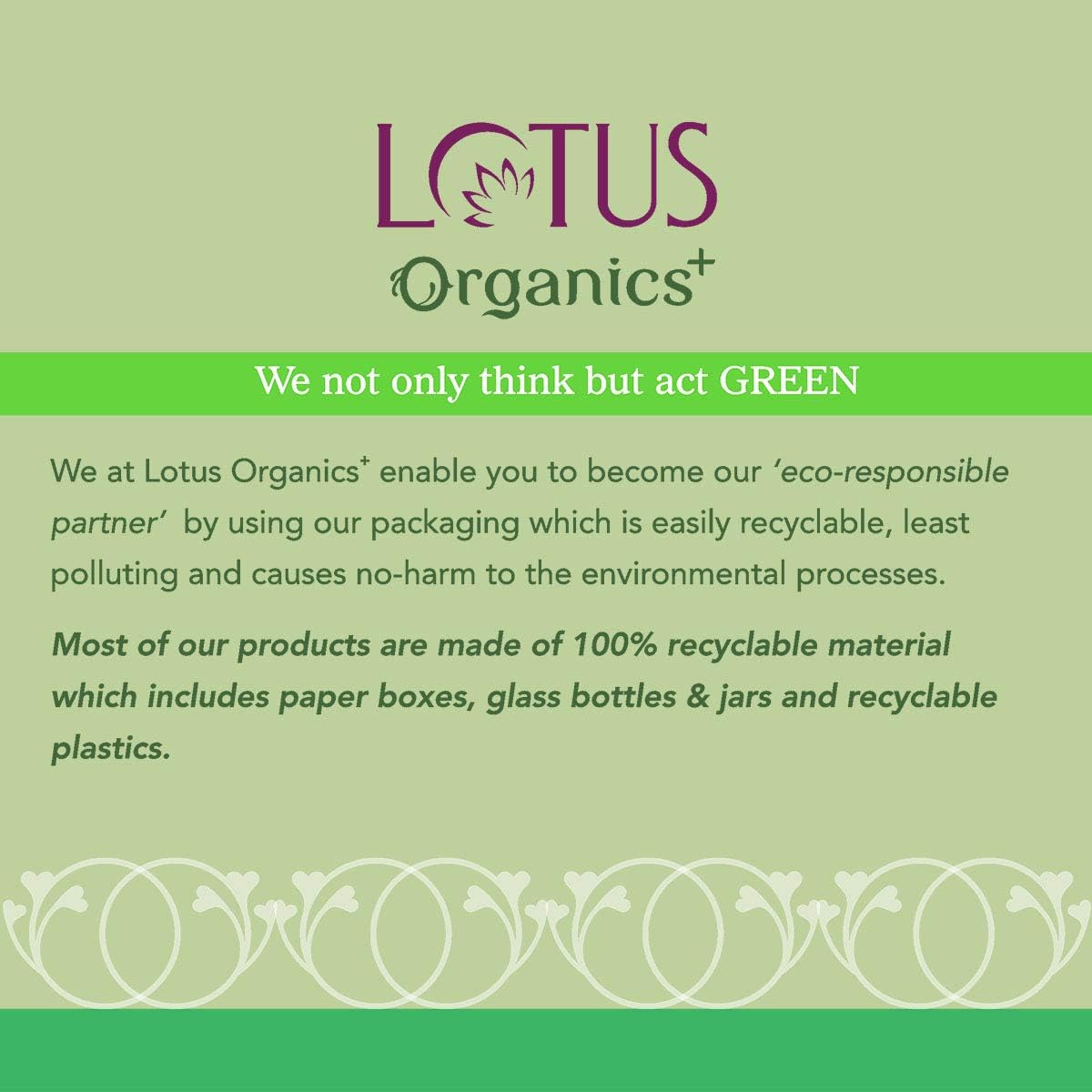 Lotus Organics Blissful Renewal Masque (50gm)