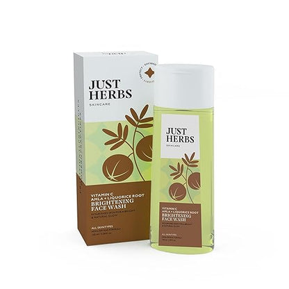 Just Herbs Skin-Rejuvenating Ayurvedic Face Wash Cleanser - 100 ML