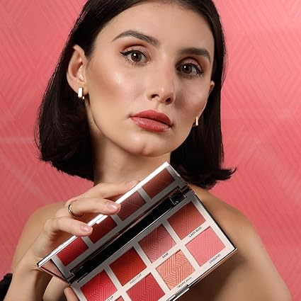 Daily Life Forever52 Backstage Essential: 8-Color Blush Palette| Ultra Blendable & Highly Pigmented Blush (32g)