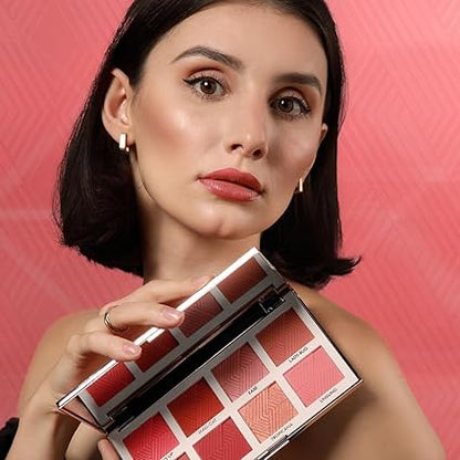 Daily Life Forever52 Backstage Essential: 8-Color Blush Palette| Ultra Blendable & Highly Pigmented Blush (32g)