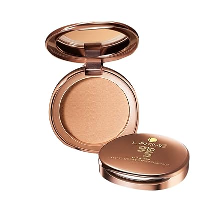 Lakme 9 To 5 Flawless Matte Complexion Compact - Melon (8gm)