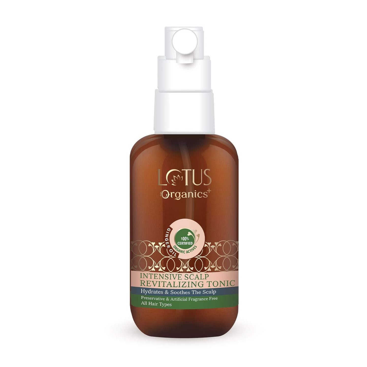 Lotus Organics+ Intensive Scalp Revitalizing Hair Tonic