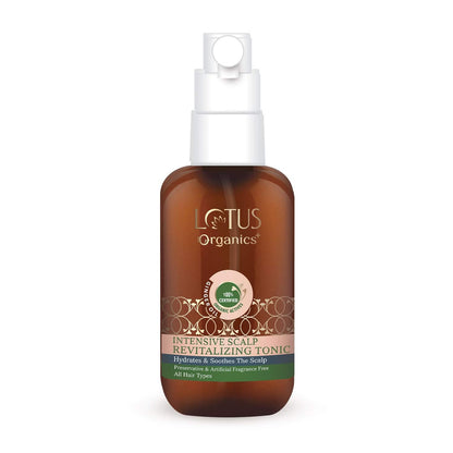 Lotus Organics+ Intensive Scalp Revitalizing Hair Tonic