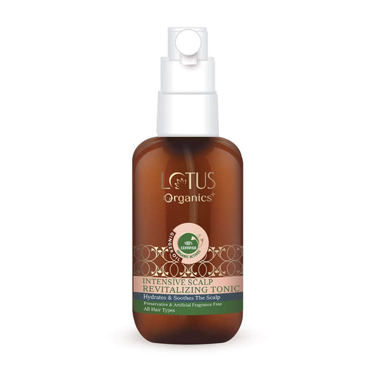 Lotus Organics+ Intensive Scalp Revitalizing Hair Tonic