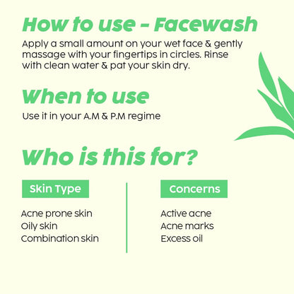 PLIX THE PLANT FIX Jamun Cleanser & 10% Niacinamide Acid Serum With Smoothie Moisturizer Combo l Detoxifies The Skin l Reduces Acne Marks l Fades Blemishes