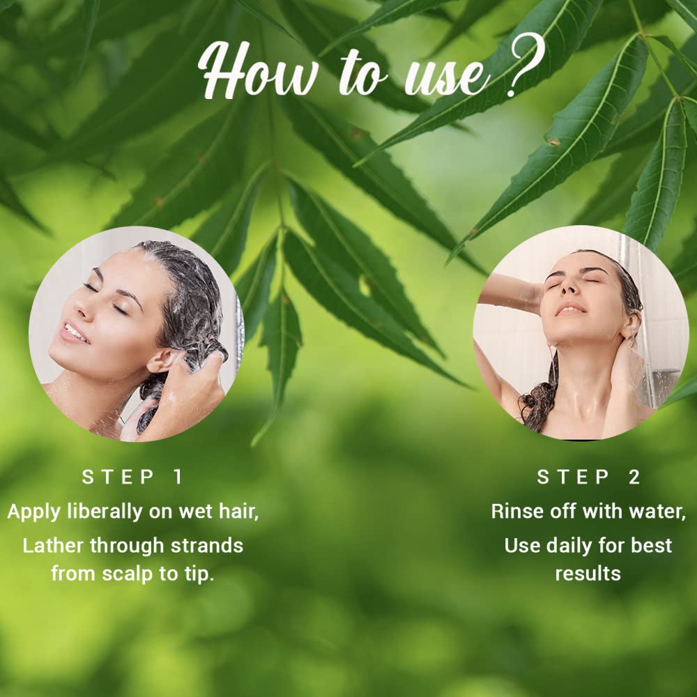 Biotique Fresh Neem Anti Dandruff Shampoo and Conditioner | Controls Dandruff | Eliminates Dryness, Flaking, and Itching | Hair Looks Fresh and Lustrous 180ml