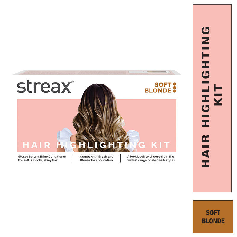 Streax Ultralights Highlighting Kit - Vibrant Blonde (20gm+20ml)