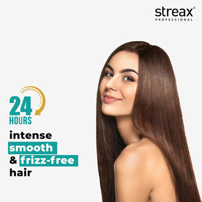 Streax Professional Vitariche Gloss Hair Serum, 200ml|for Dry Frizzy Hair Enhance Shine and Smoothness, Anti Frizz With Vitamin E & Macadamia Oil