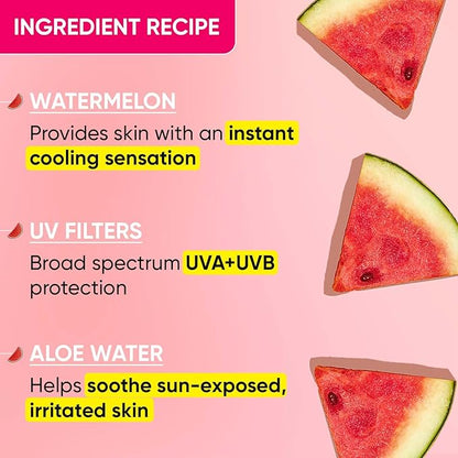 DOT & KEY Watermelon Cooling Sunscreen Body Spray Spf 40 Pa+++ For All Skin Types - 110Ml|Sun Protection Lotion