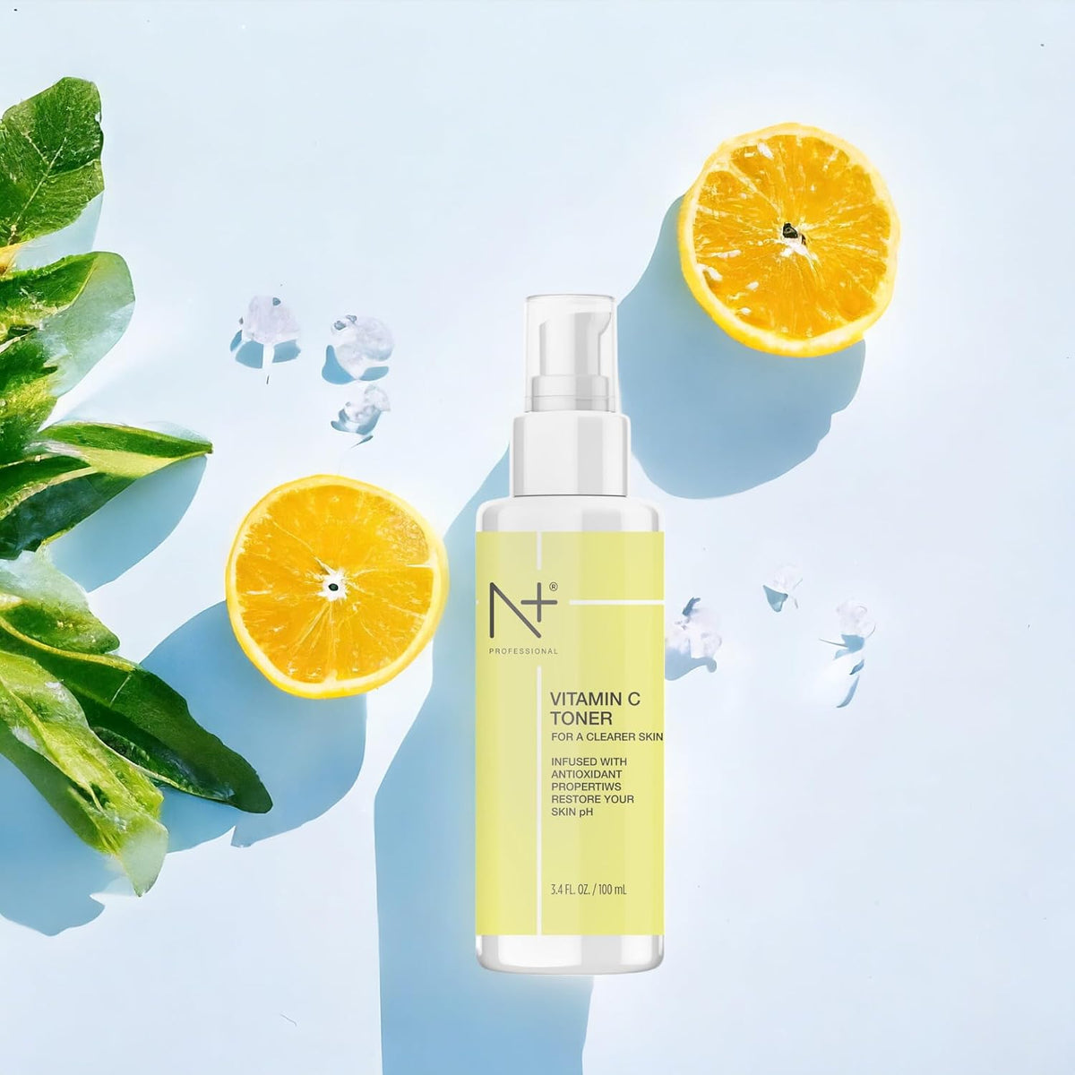 N PLUS Professional Vitamin C Toner For Face, With Vitamin C For A Clearer Skin, 100Ml