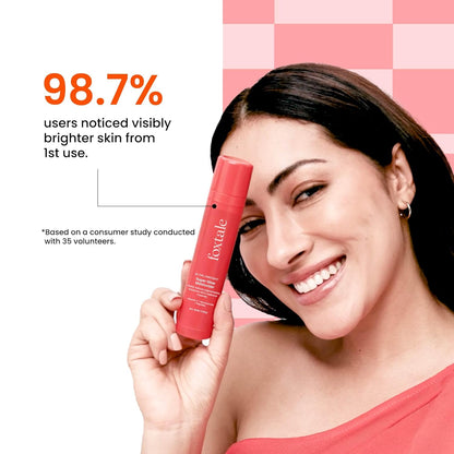 Foxtale Vitamin C Super Glow Moisturizer with Niacinamide & Peptides, Visibly Reduces Pigmentation, Enhances Skins Brightness