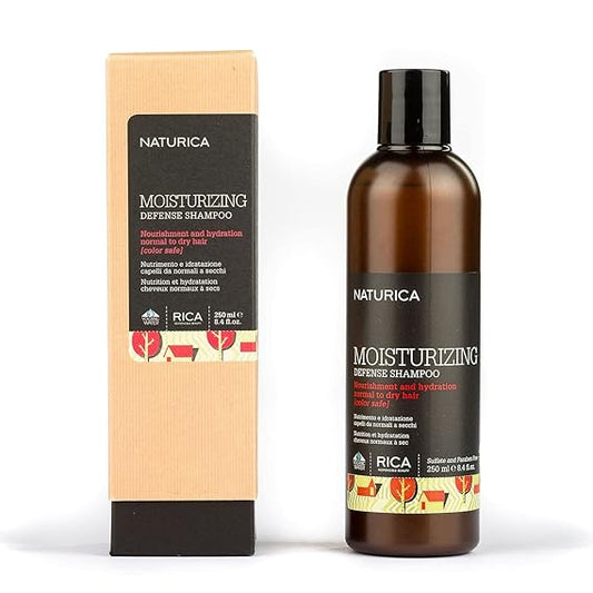Naturica Moisturising Defense Shampoo for Normal and Dry Hair with Black Mulberry and Grape Extract - 250ml