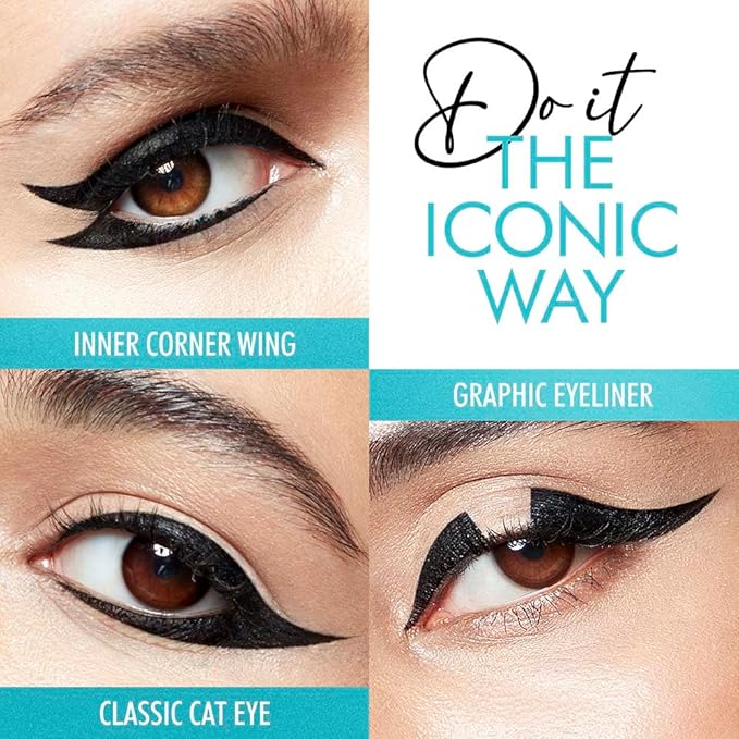 LAKMÉ Eyeconic Pro Brush Black, Matte Liner,