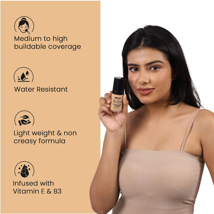 Recode HD Luminous Matte Foundation 30 ML SINDHU 03