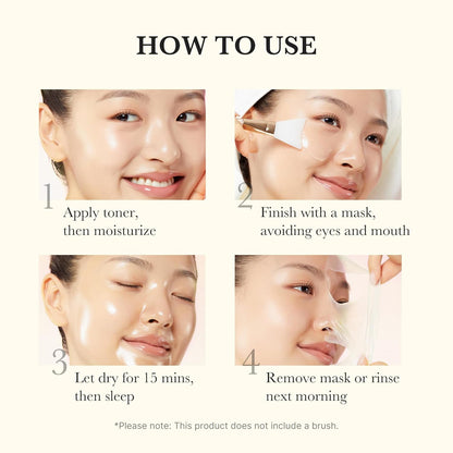 Medicube Turmeric Overnight Wrapping Peel Off Mask