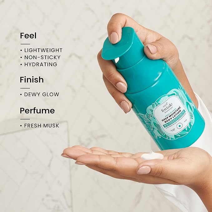 oxtale Hydrating Body Lotion with Hyaluronic Acid & Ceramides | 72-hour Hydration | Lightweight & Non-Sticky | Long Lasting Musk Fragrance