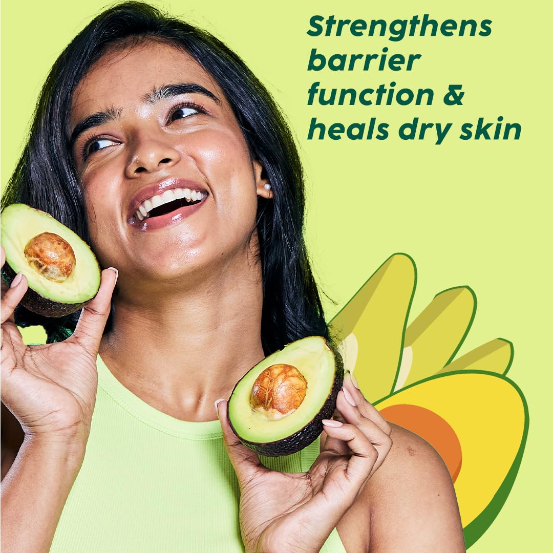 PLIX - THE PLANT FIX Avocado Ceramide Moisture Rush Fatty Cream With Spf 20 | Deep Moisturization | Barrier Repair Cream 50gm