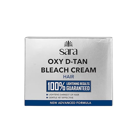 Sara Oxy Bleach Cream, Appropriate For Soothing and Calming of the Skin,300G
