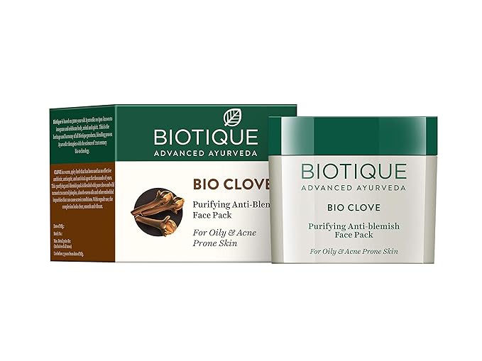 Biotique Bio Clove Purifying Anti- Blemish Face Pack (75gm)