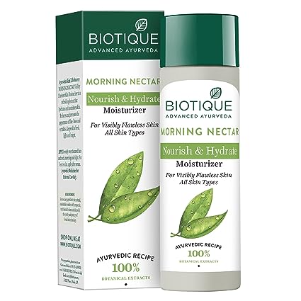 Biotique Bio Morning Nectar Visibly Flawless Skin Moisturizer (120ml)