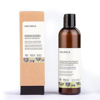 Naturica Energizing Miracle Shampoo for Thinning Hair with Caper and Ginseng Extract - 250ml