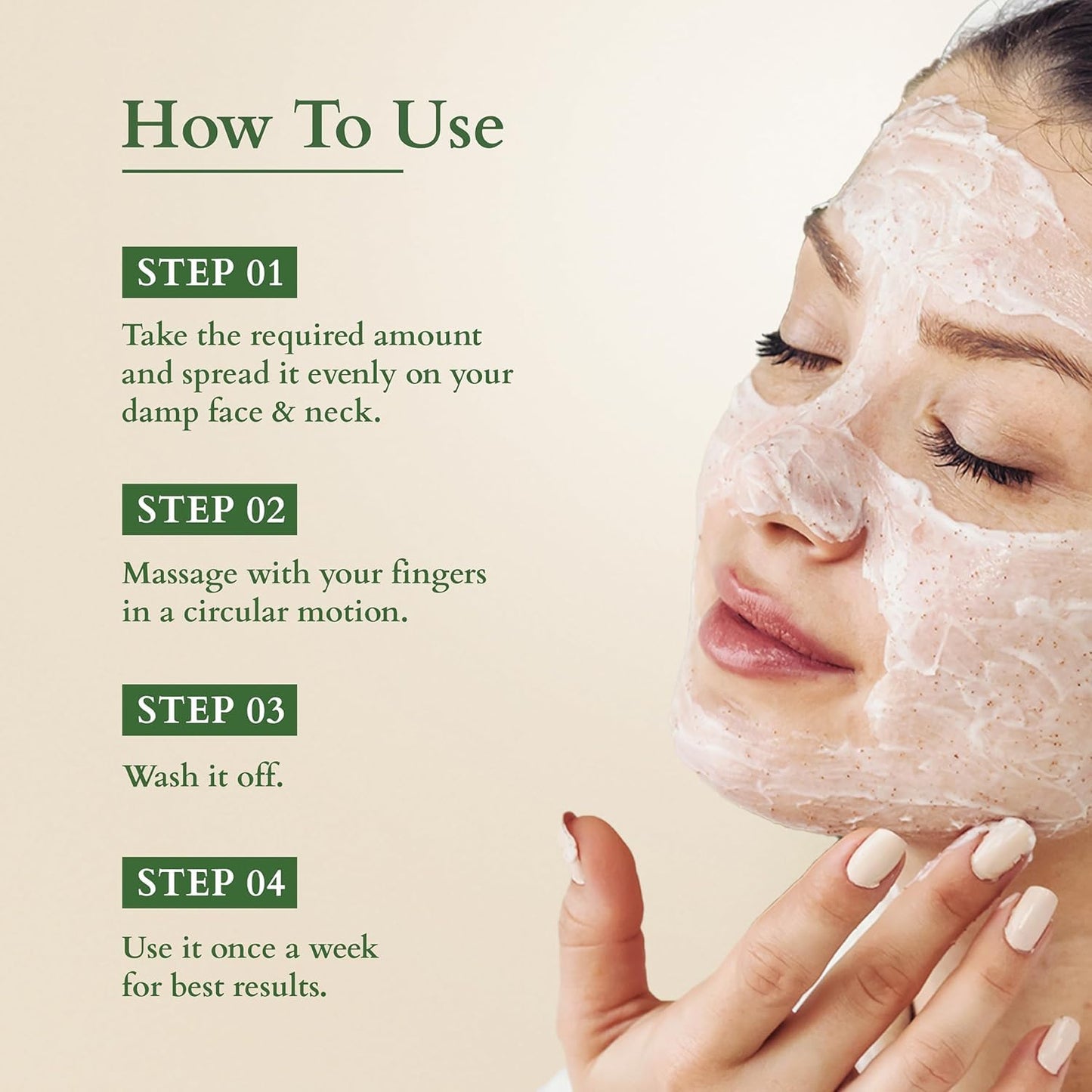 Lotus Organics+ De-Tan Face Scrub | With 100% Certified Organic White Peonies | Reduce Tanning | Combats Sun Damage | Removes Blackheads, Whiteheads & Pigmentation