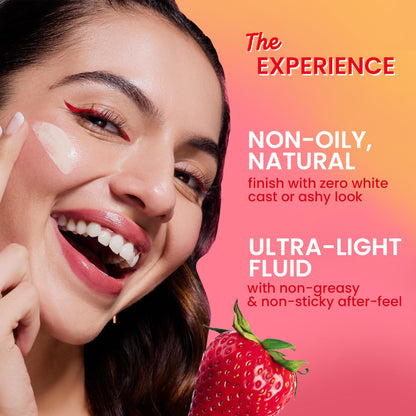 Dot & Key Strawberry Dew Tinted Sunscreen SPF 50+ Pa++++ - 05 Beige | Protection Against UVA & UVB | Broad Spectrum, Water & Sweat resistant 50ml