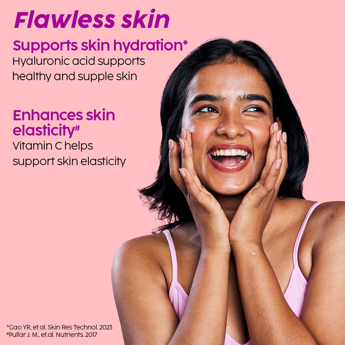 PLIX – THE PLANT FIX | Collagen Booster Powder to Support Healthy Skin | Supports Collagen Production, Antioxidants & Skin Health | Vitamin C, Hyaluronic Acid & Superfood Blend, Watermelon (200 g)