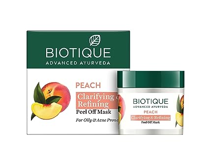 Biotique Bio Peach Clarifying & Refining Peel - Off Mask (50gm)