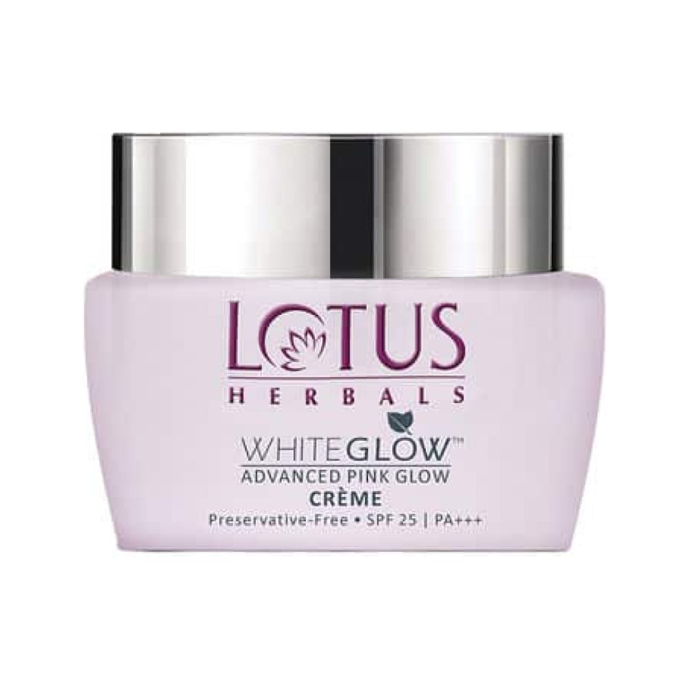 Lotus Herbals Whiteglow Advanced Pink Glow Creme Spf 25 Pa+++ 50G