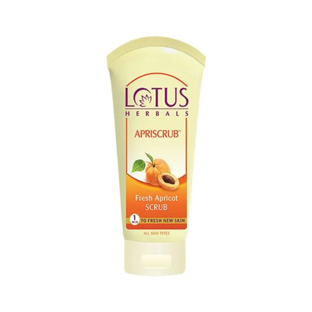 Lotus Herbals Apriscrub Fresh Apricot Scrub, 100 g