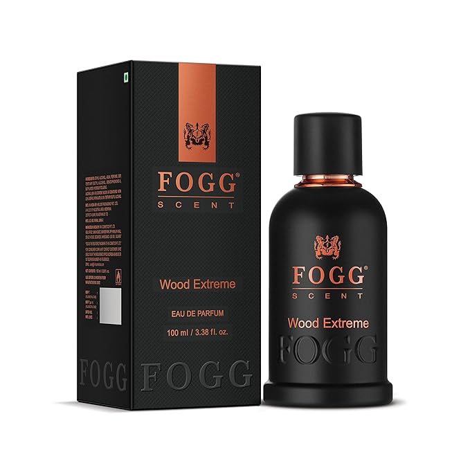 Fogg Scent Wood Extreme Perfume Spray for Men, Long-Lasting, Fresh & Powerful Fragrance, Eau de Parfum, 100 ml